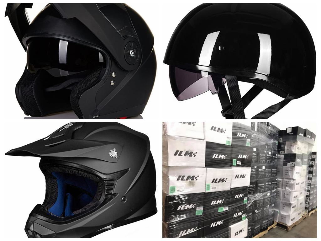 37390 - Motorcycle Powersport Helmets. Full & Half Helmets USA