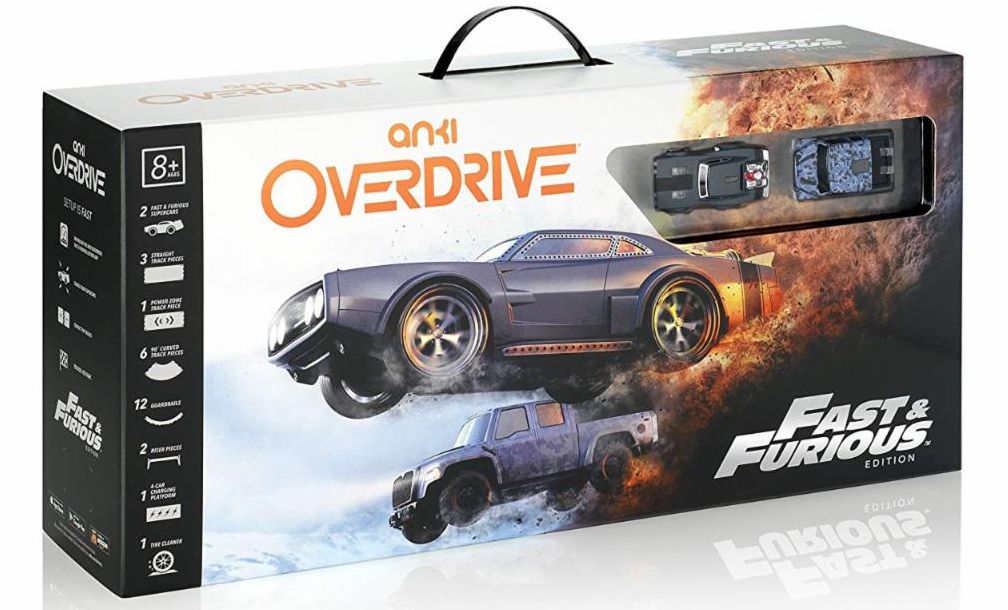 ANKI OVERDRIVE THE FAST THE FURIOUS EDITION SUPER CHARGED ROBOTIC RACE CAR TRACK SET USA
