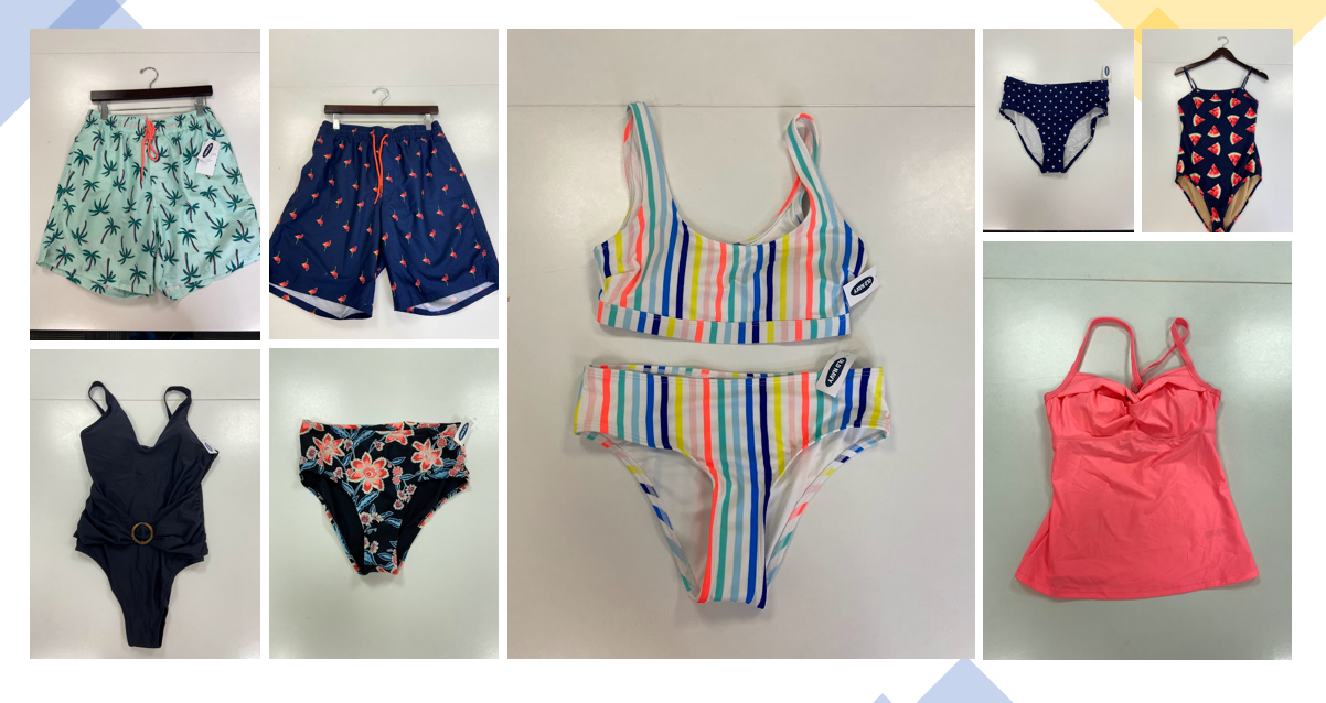 43821 - Swimsuits from Prestigious American store USA
