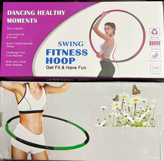 47090 - Large Exercise Fitness Hula Hoop for Adults USA