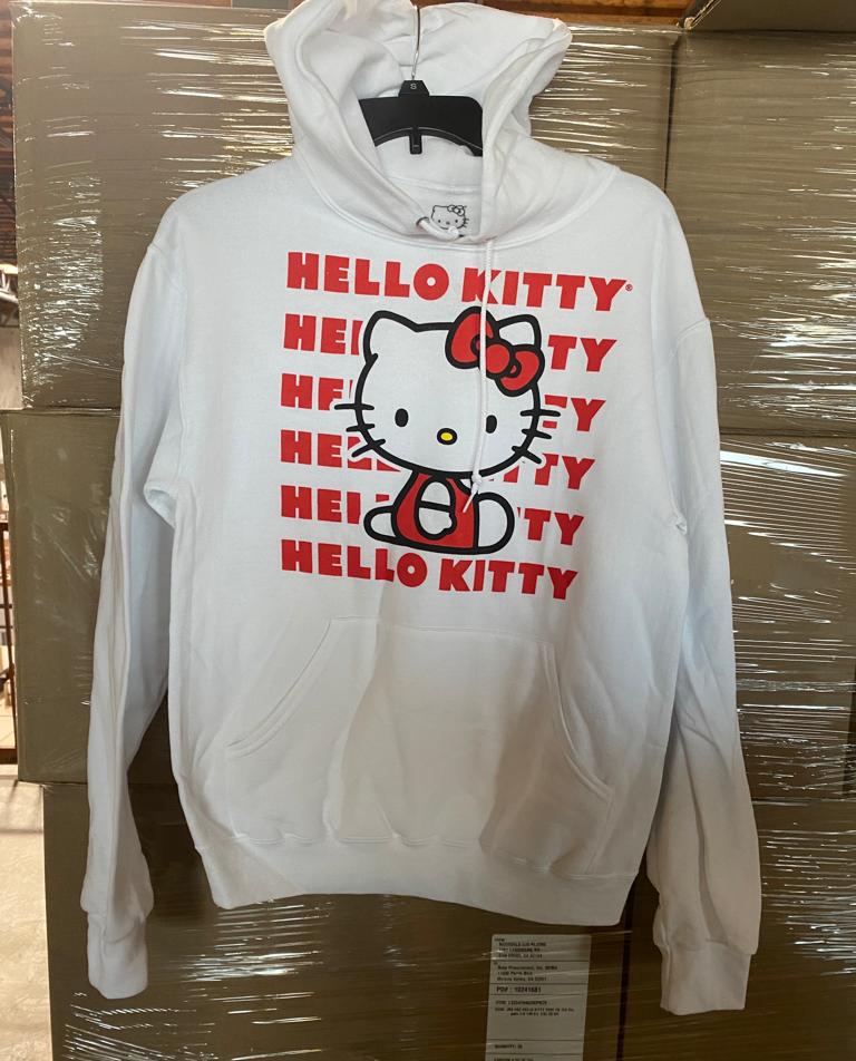 47834 - Hello Kitty Pullover Hoodie USA