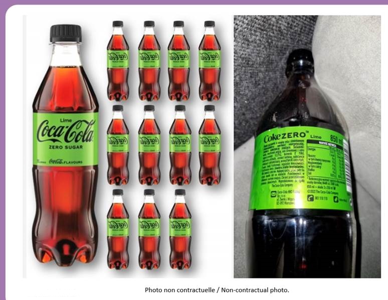 49254 - Coca Cola Lime 0% Sugar Europe