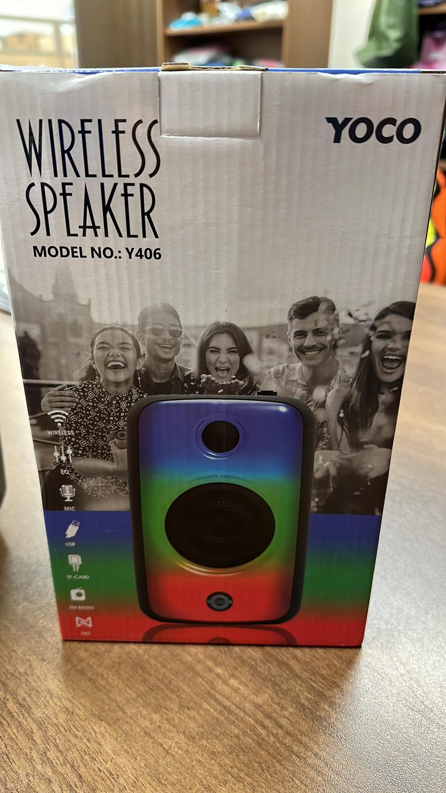 50705 - YOCO 4 MINI WIRELESS SPEAKER Y406 USA