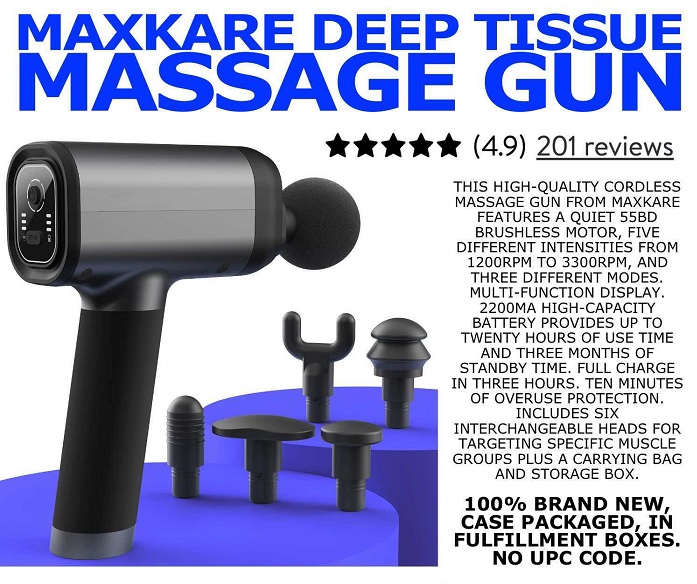 51023 - MaxKare Deep Tissue Massage Guns USA
