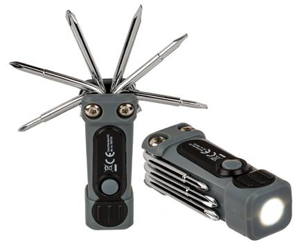 51726 - Stainless steel multi-tool with 8 functions Europe
