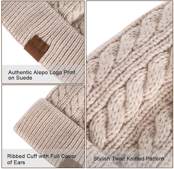 52818 - Alepo Womens Winter Beanie Hat USA